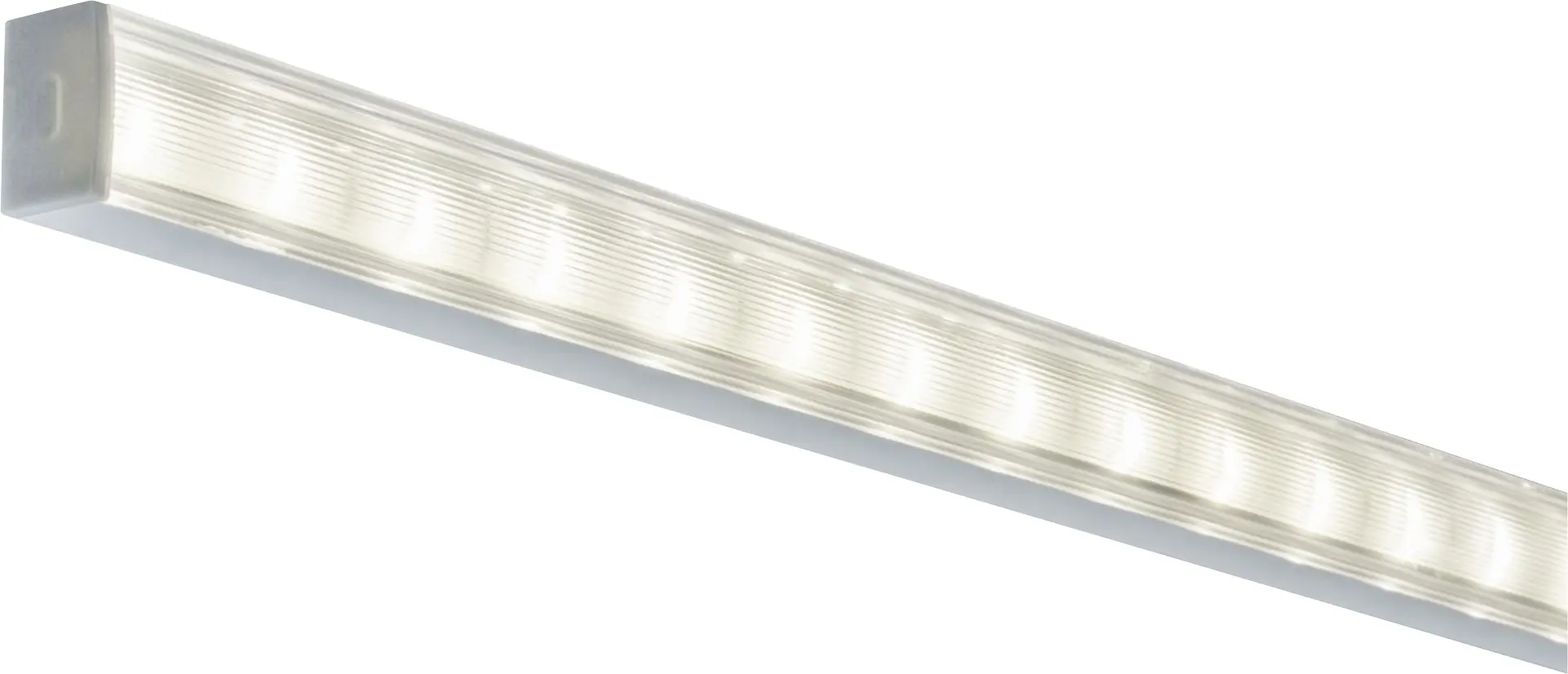 Paulmann LED-Profil für LED-Streifen Square 1 m mit weißem Diffusor alu satin