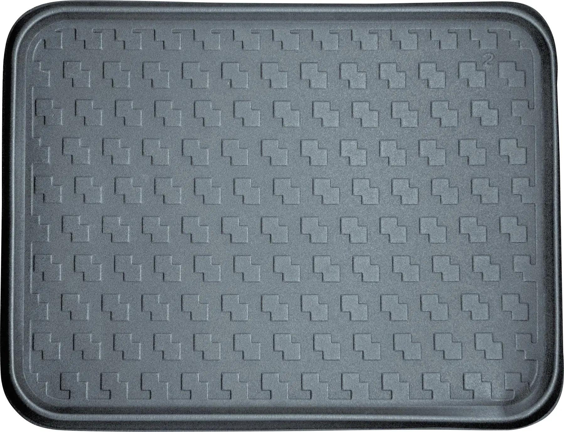 Cartrend Kofferraumwanne Kofferraummatte anthrazit 90 x 70 cm