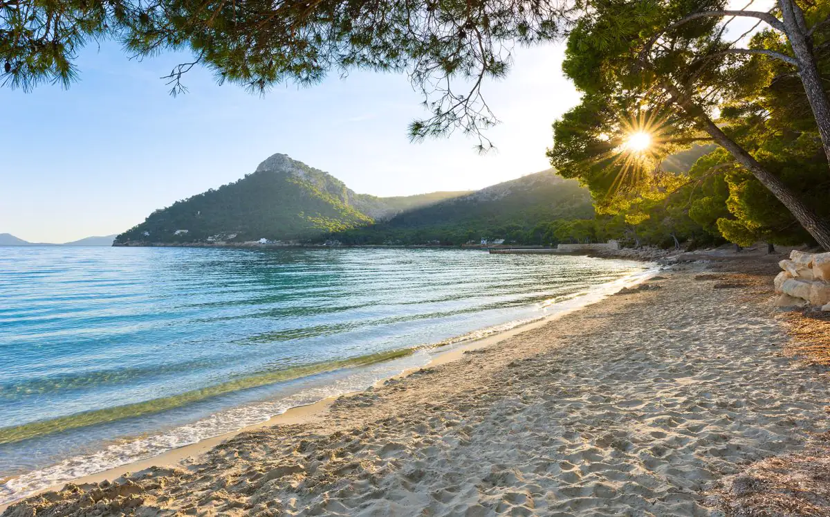 Komar Vlies Fototapete Lonely Paradise 450 x 280 cm 