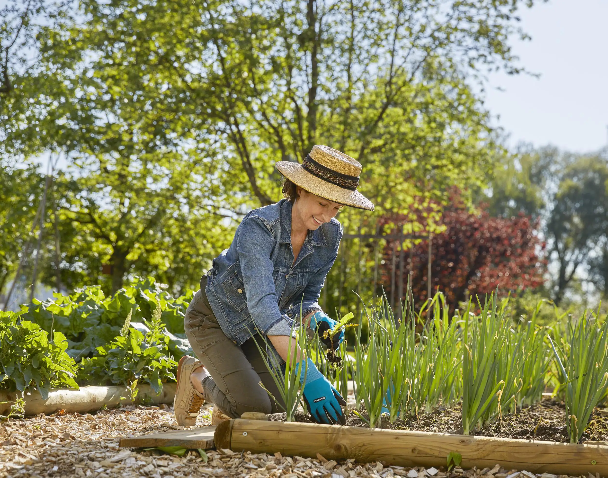 Gardena Pflanz und Bodenhandschuh Größe 8 M
