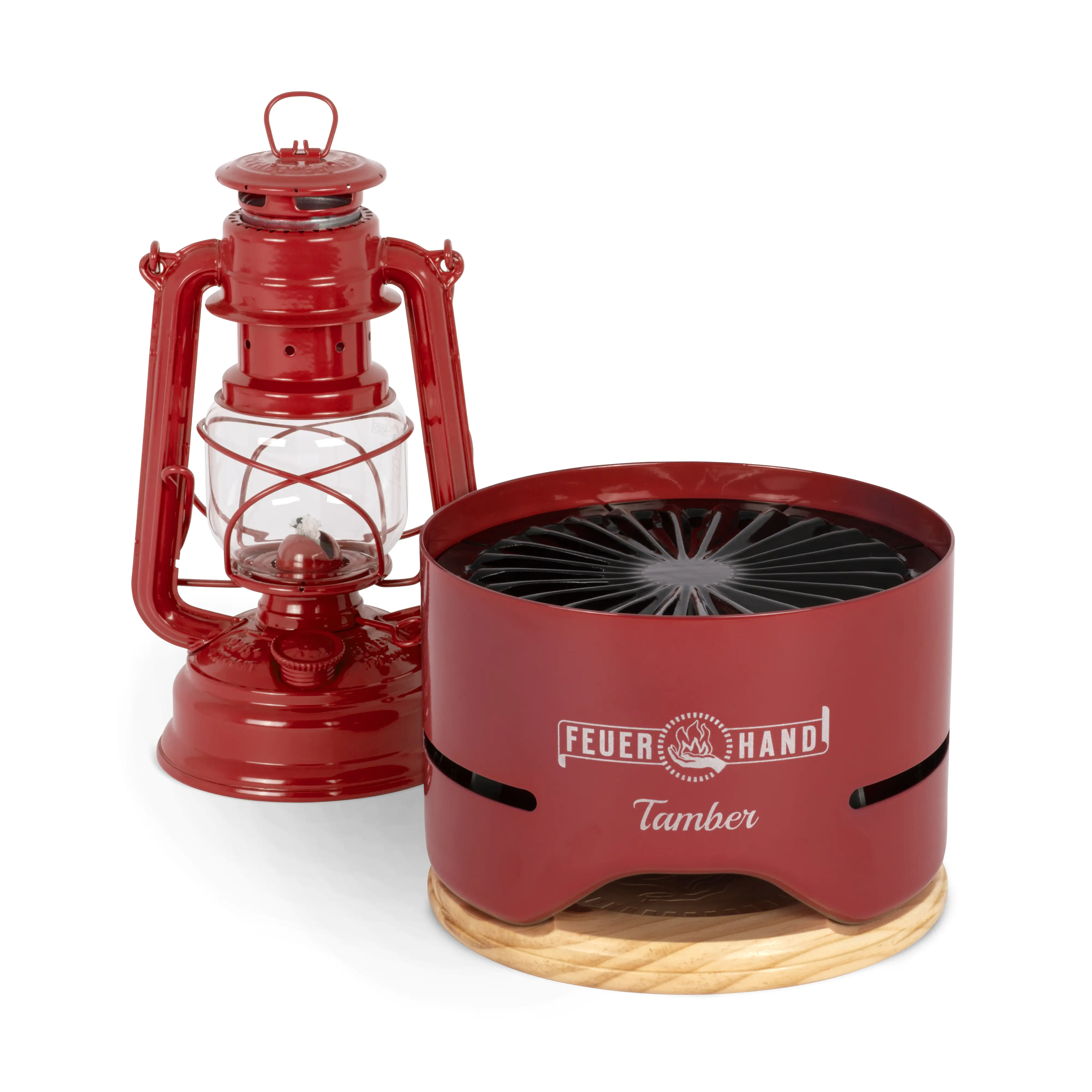 Feuerhand Tischgrill Tamber ruby red