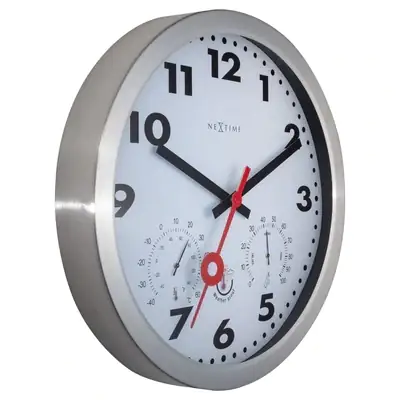 Nextime Außenwanduhr Clematis 4307ST Ø 35 cm