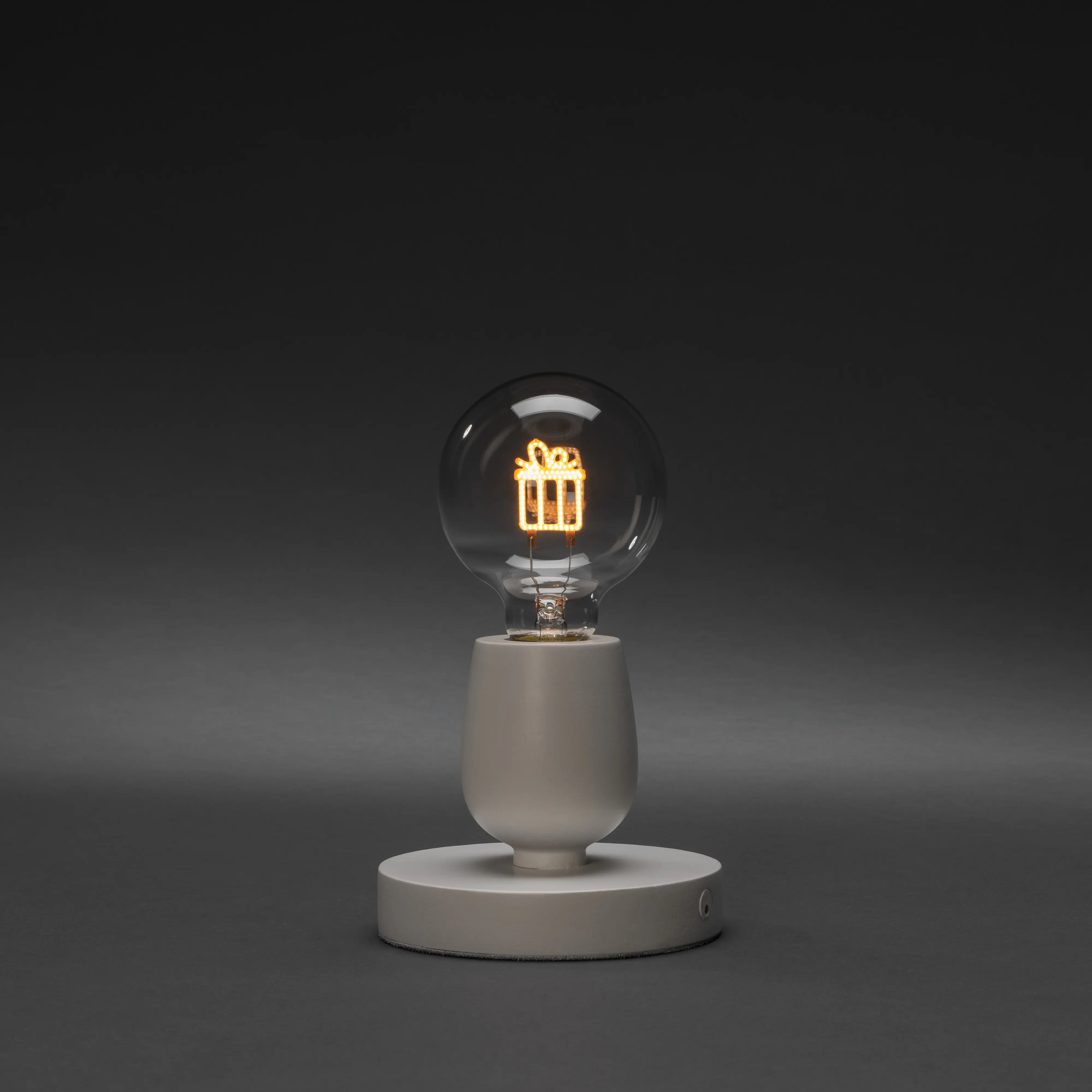 Konstsmide LED Tischleuchte Geschenk 1 Diode bernstein