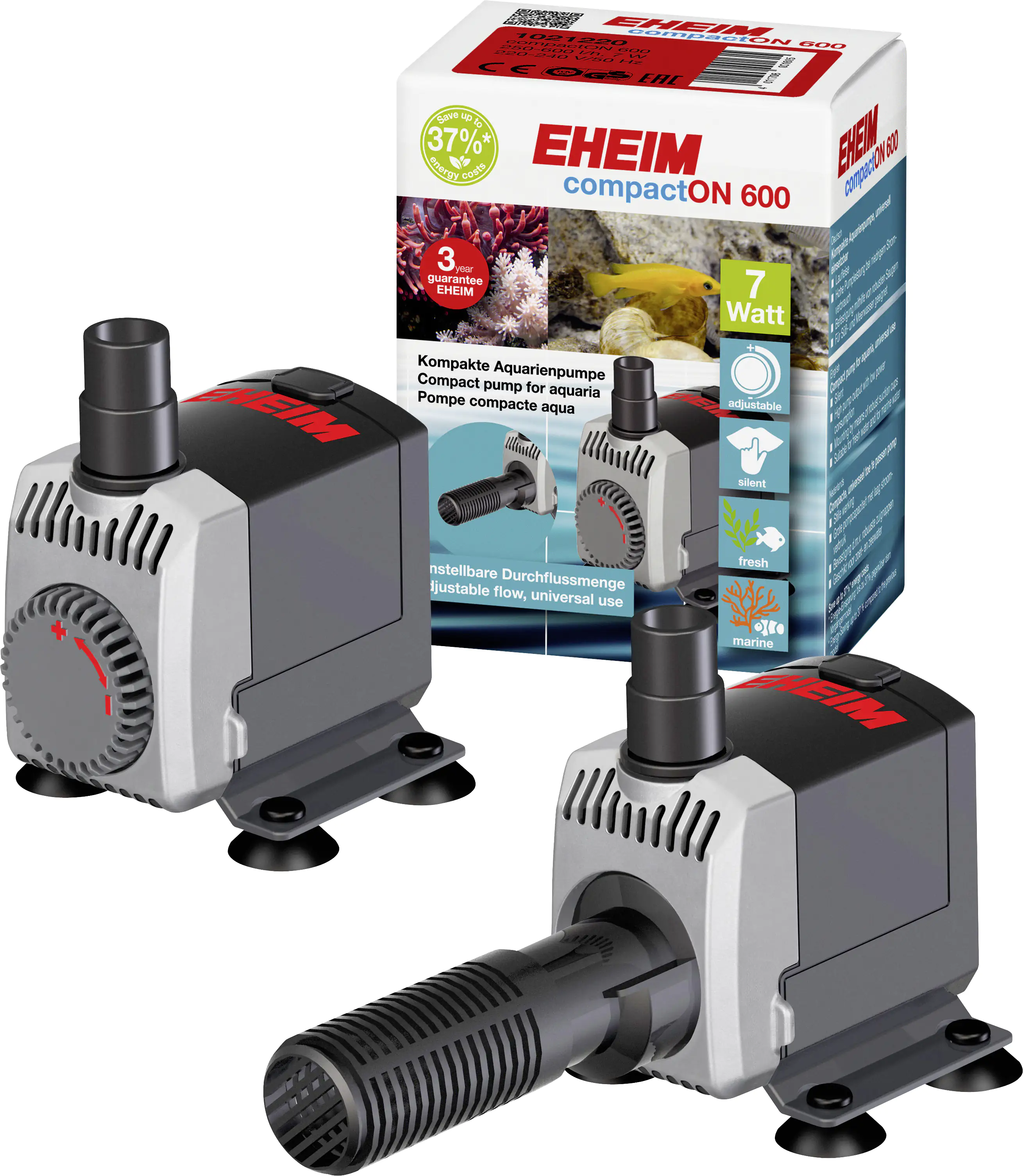 Eheim Aquarienpumpe compactON 600