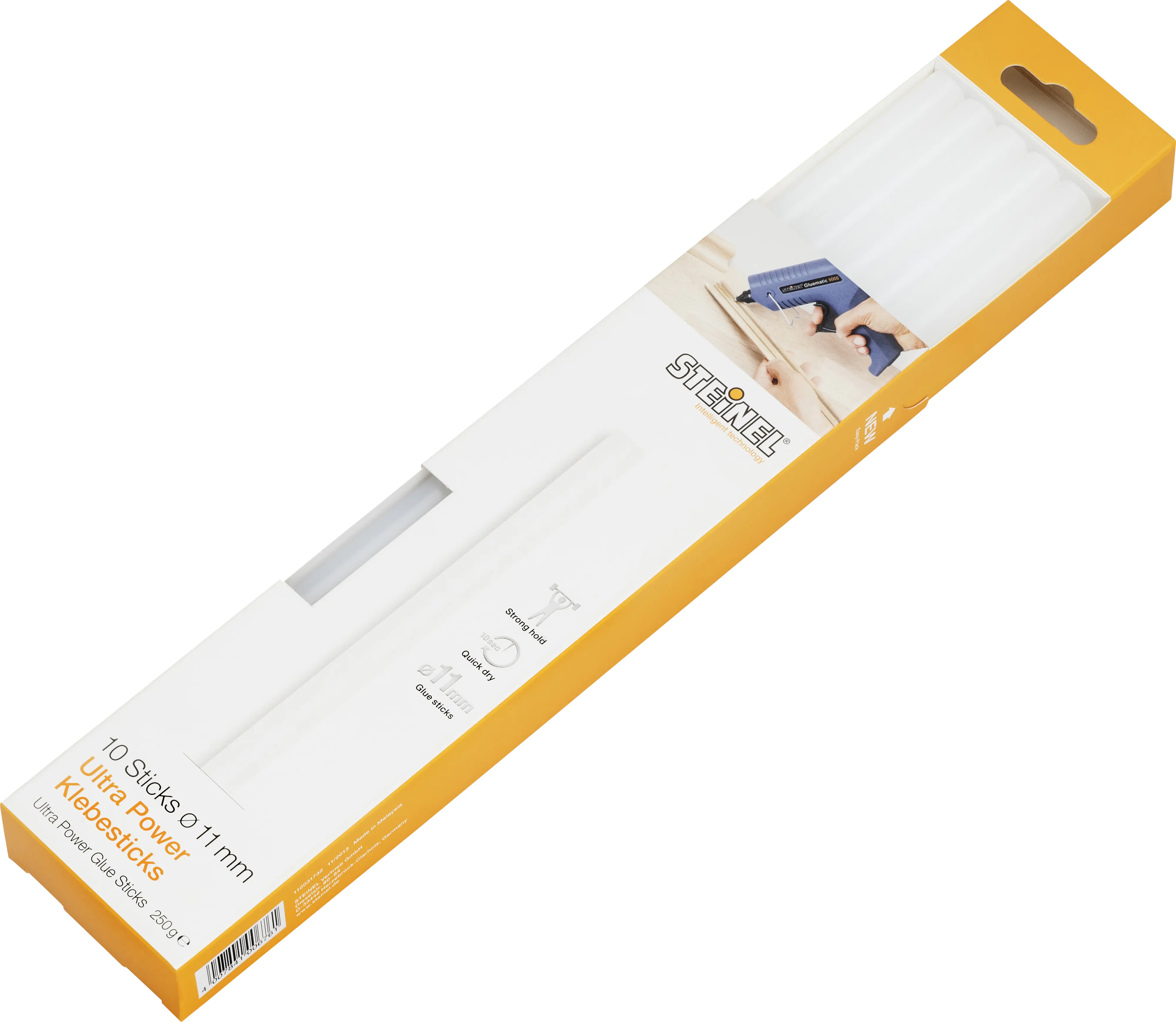 Steinel Klebesticks Ø 11 mm, stark (Ultra Power), 10 Stück