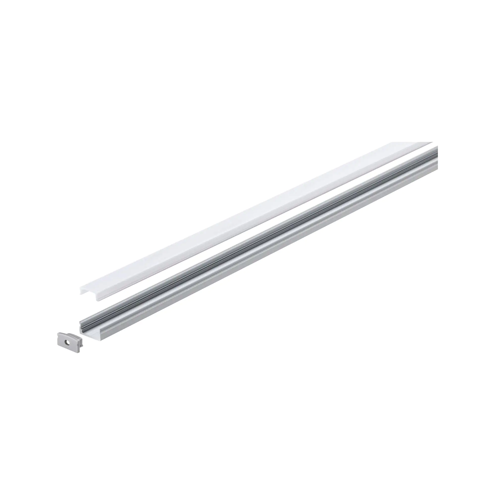 Paulmann Base Profil mit Diffusor 2 m alu eloxiert satin