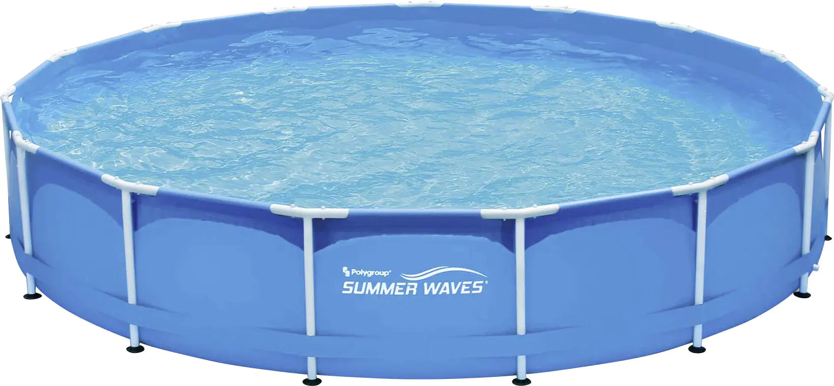 Summer Waves Rundpool Active Frame Ø 457 x 84 cm blau