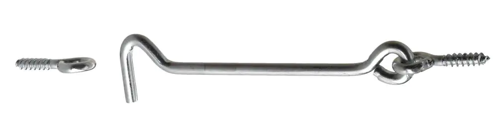 Hettich Sturmhaken mit Öse verzinkt 102 mm