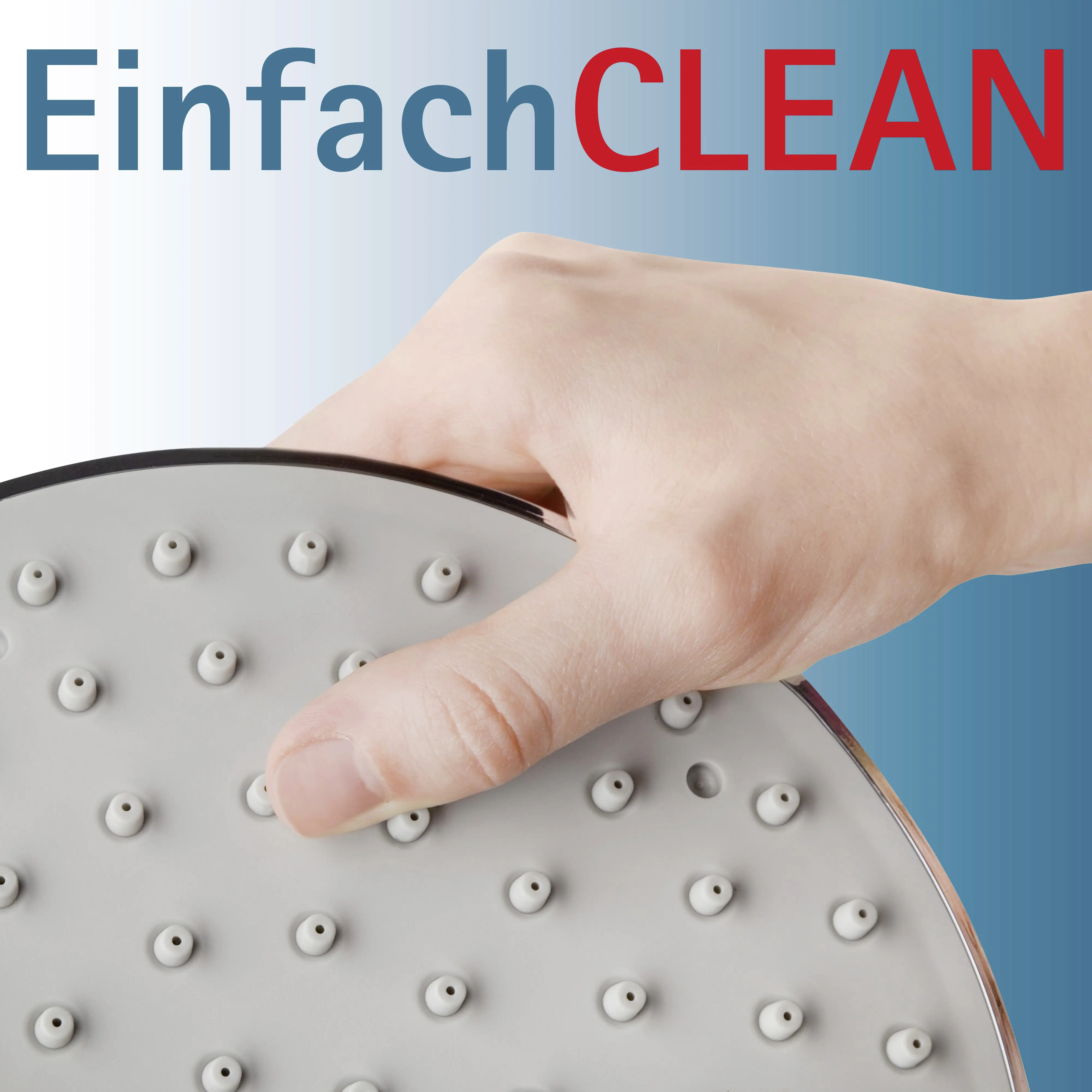 Schulte Duschsystem Rain Classic mit Thermostat rund grau