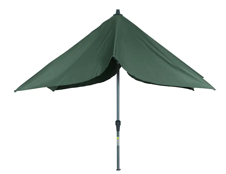 Siena Garden Mittelstockschirm Avio olive 300 x 200 cm