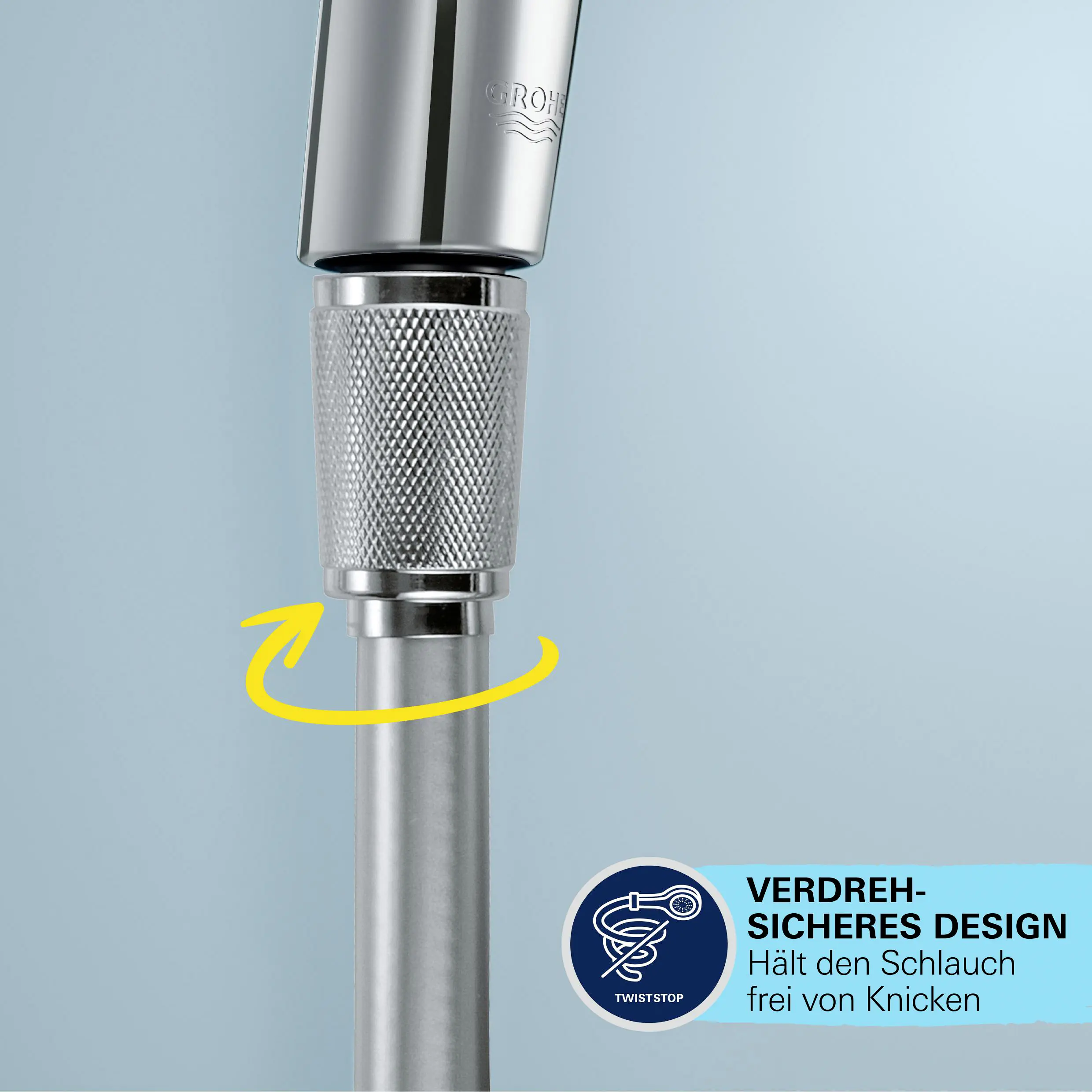 Grohe Brauseschlauch VitalioFlex Trend 1,5 m chrom