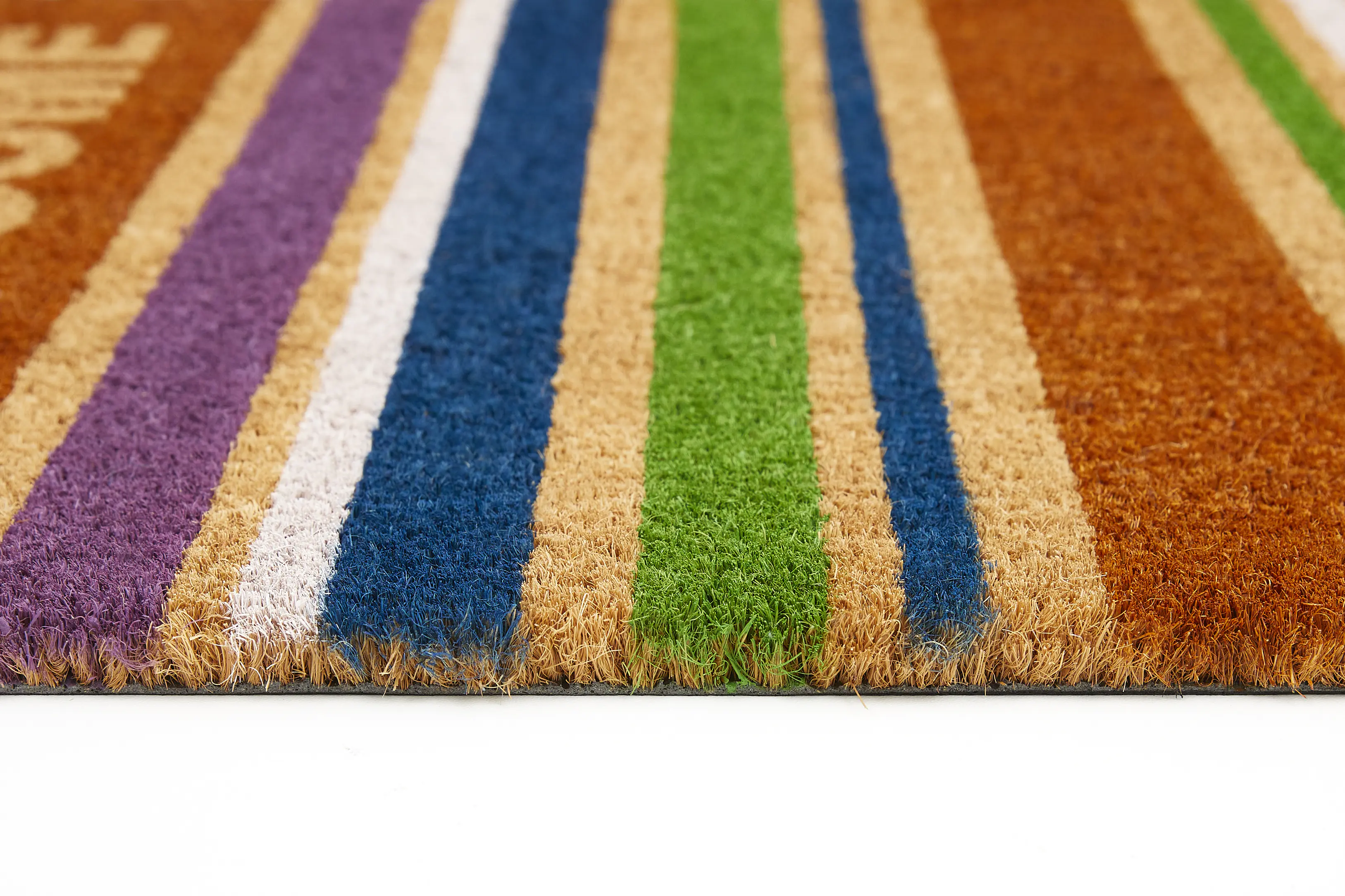 Fußmatte Kokos Welcome 40  x  60 cm Stripes