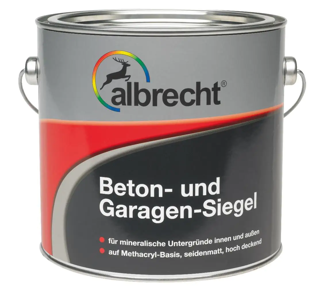 Albrecht Beton- und Garagen-Siegel 2,5 L RAL 7030 steingrau