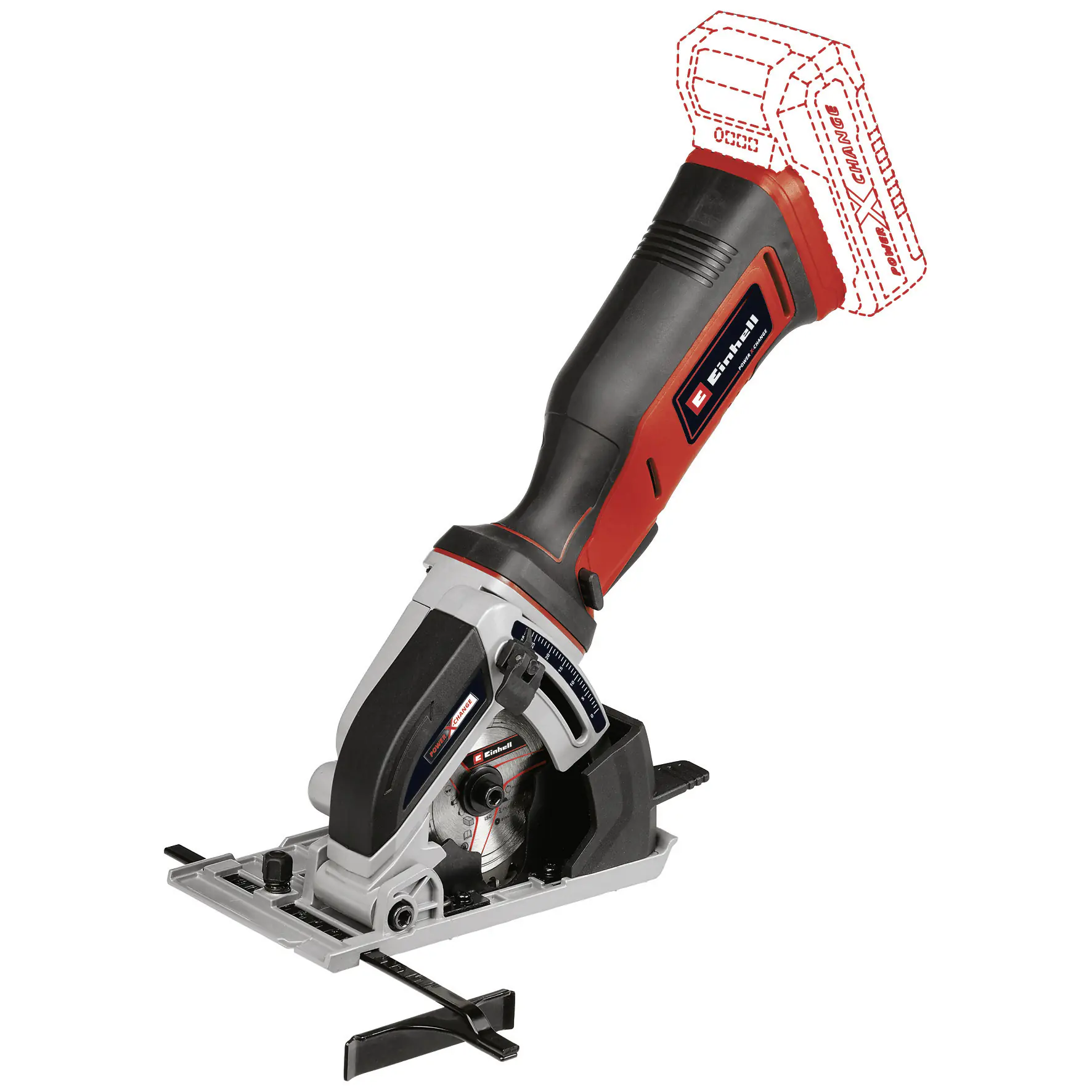 Einhell Akku-Mini-Handkreissäge TE-CS 18/89 Li Solo 18 V