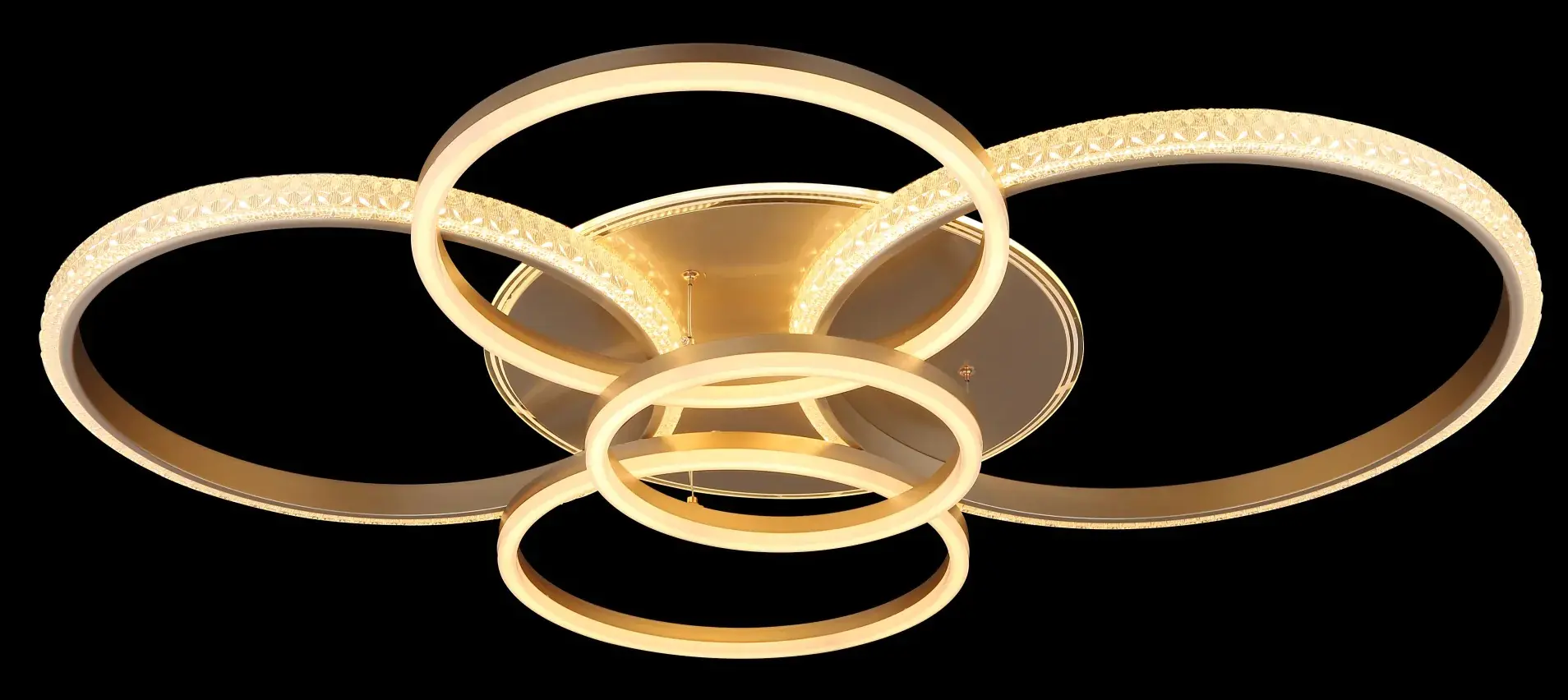 Globo LED Deckenleuchte Lorelei champagnerfarben