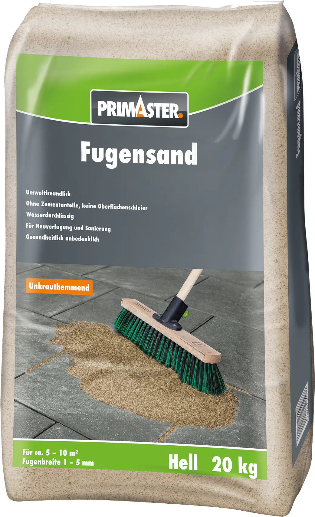 Primaster Fugensand unkrauthemmend 20 kg hell