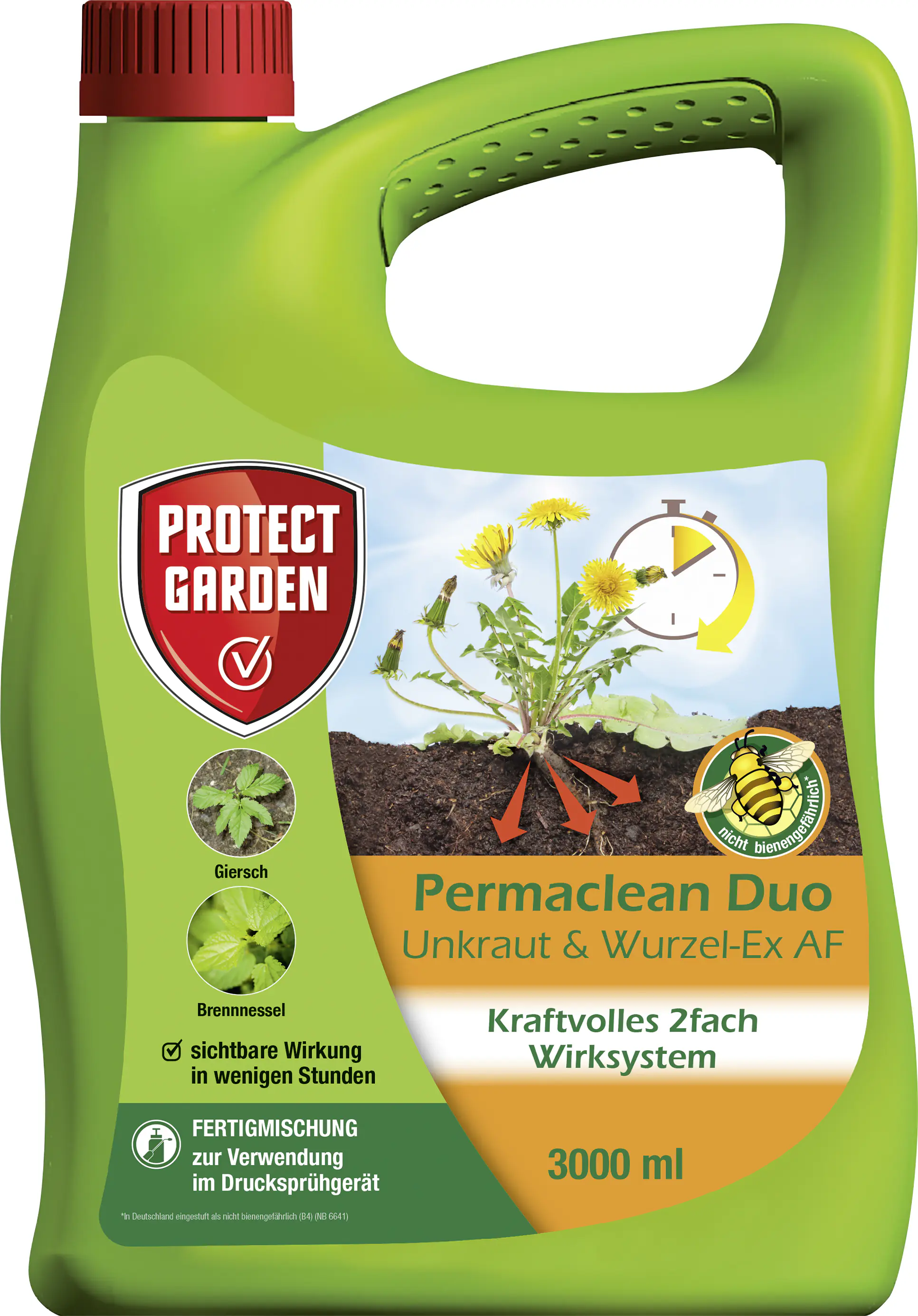 Protect Garden Permaclean Duo Unkraut & Wurzel-Ex AF 3 Liter