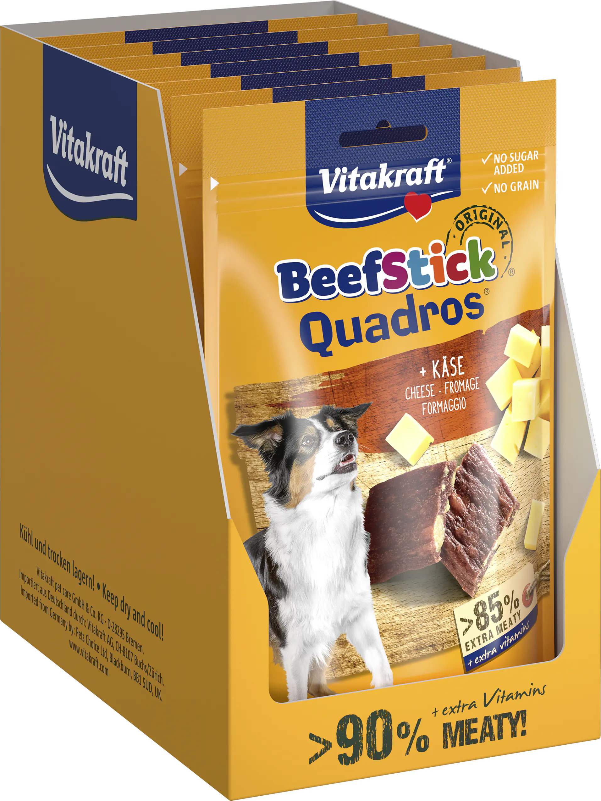 Vitakraft Beef Stick® Quadros® Käse 70 g