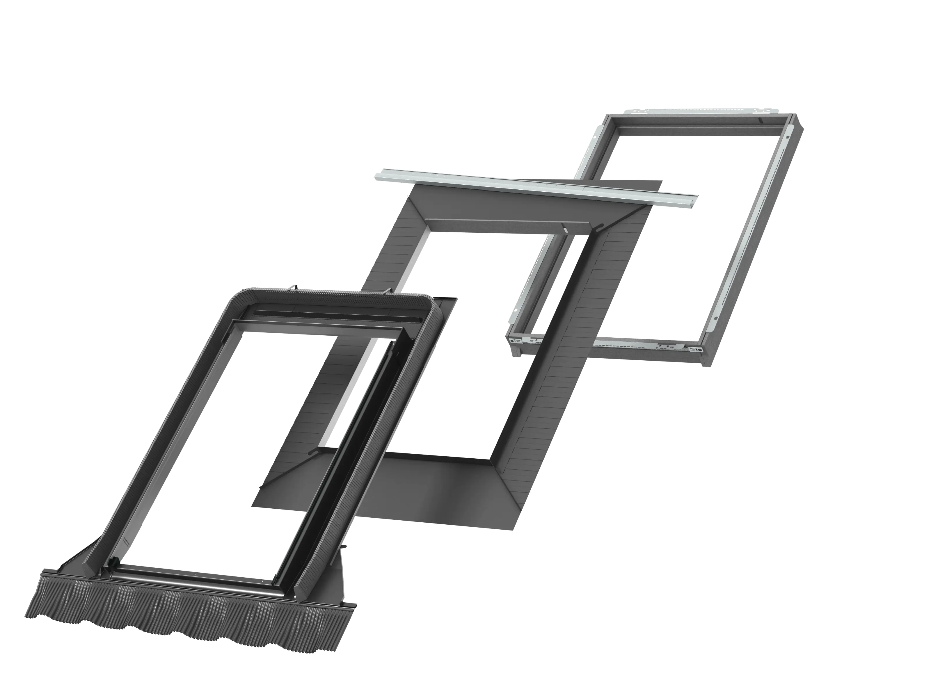 Velux Eindeckrahmen für Dachfenster EDW CK02 2000 55 x 78 cm