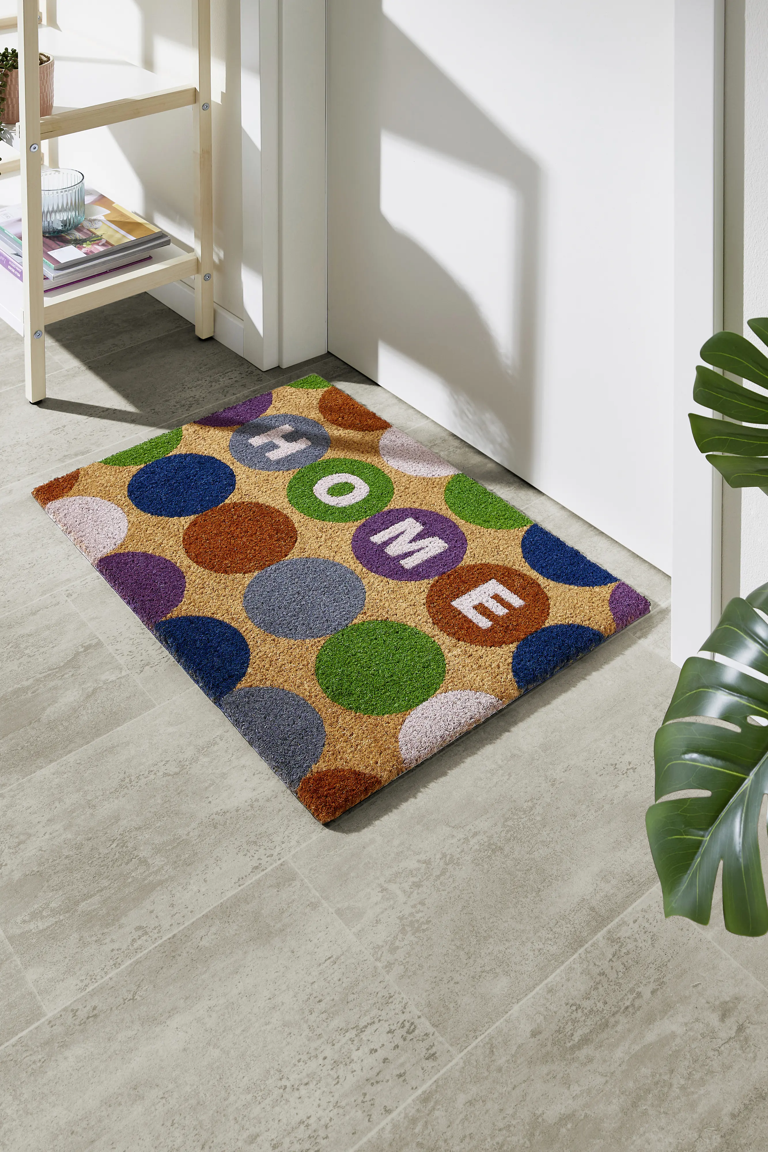 Fußmatte Kokos Home 40 x 60 cm Bubbles