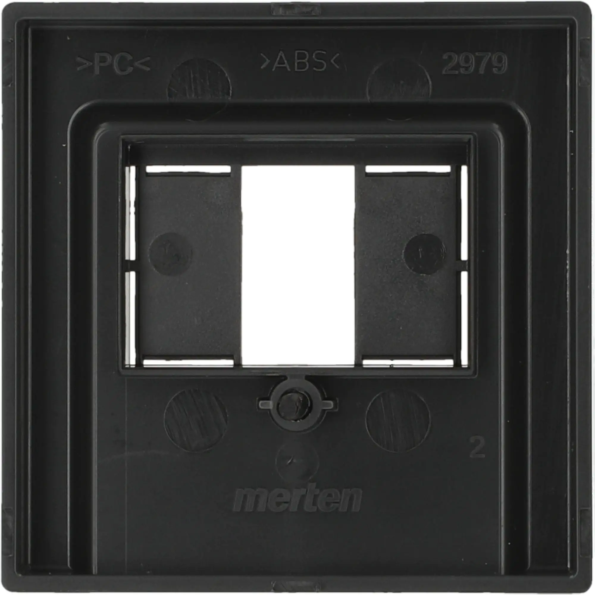 Merten TAE-Abdeckung System M, anthrazit, 297914