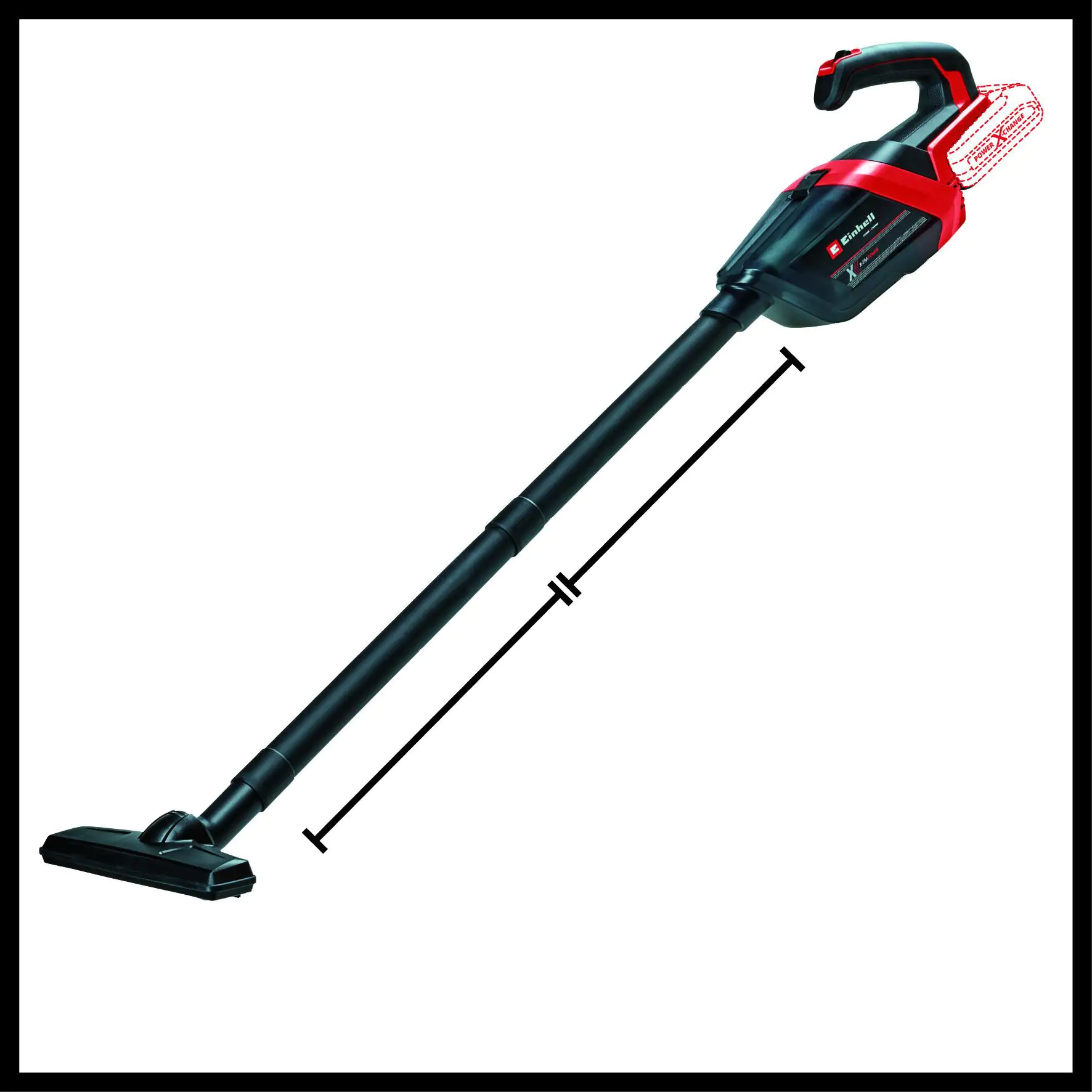 Einhell Akku-Handstaubsauger TE-HV 18/06 Li Solo 18 V