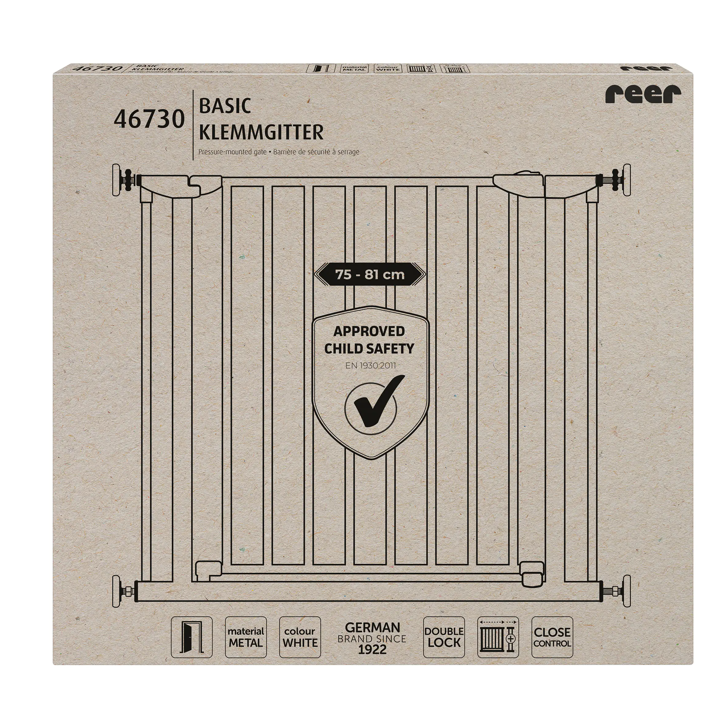 reer Klemmgitter Basic Metall