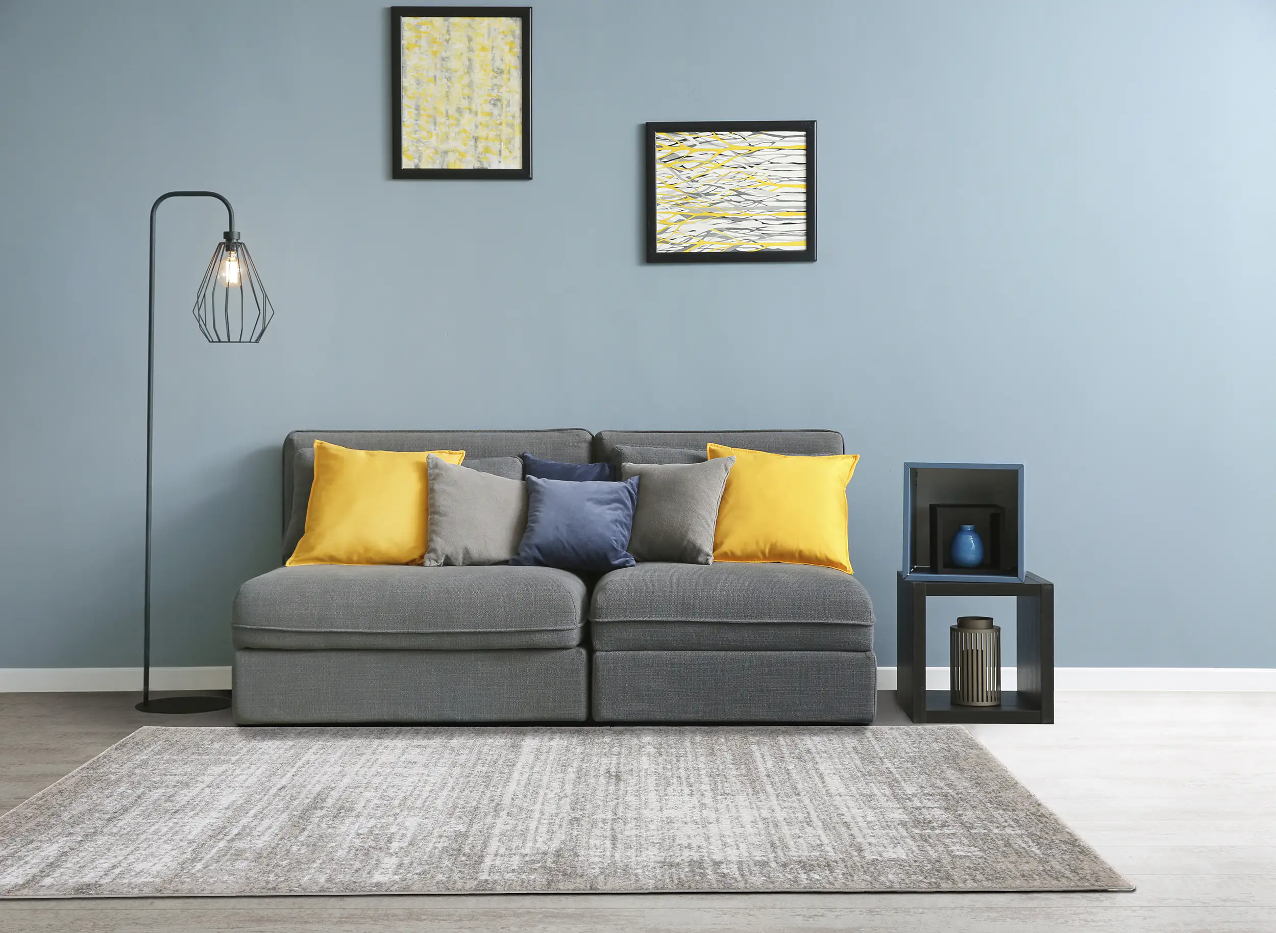Andiamo Teppich Campos beige, 133 x 190 cm