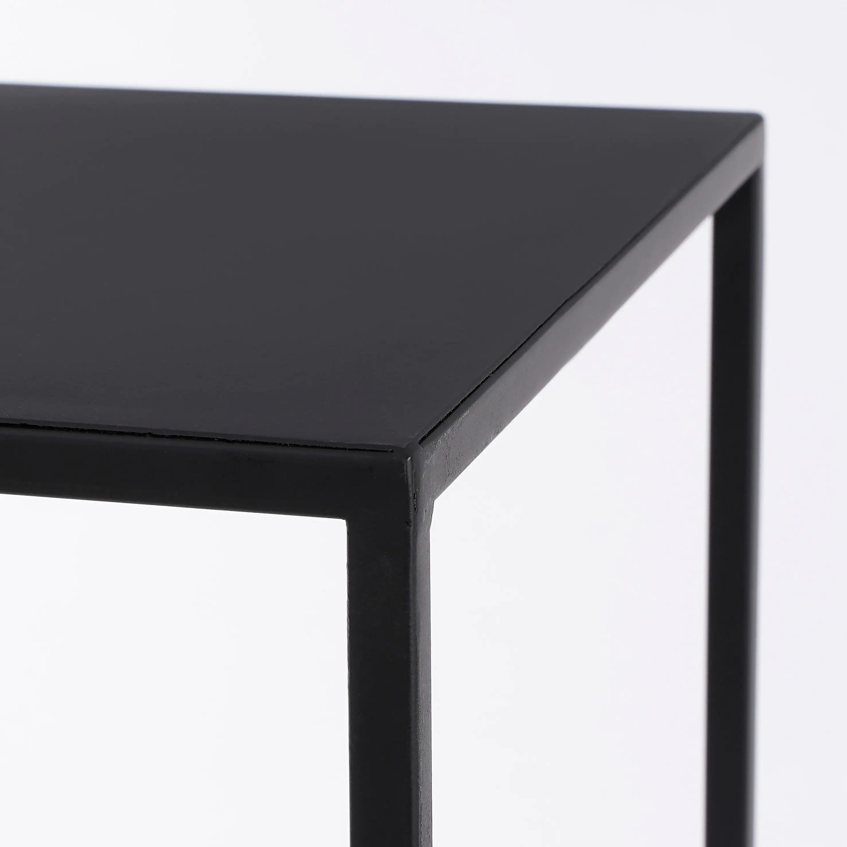 Mica Beistelltisch Quinty Ø 30 x H 50 cm schwarz