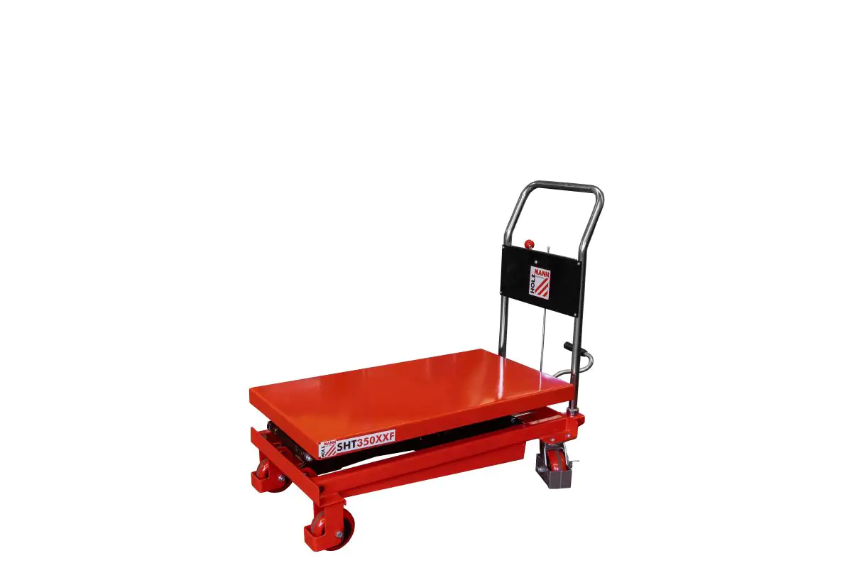 Holzmann Scheren-Hubtischwagen SHT350XXF Höhe: 36 - 130 cm
