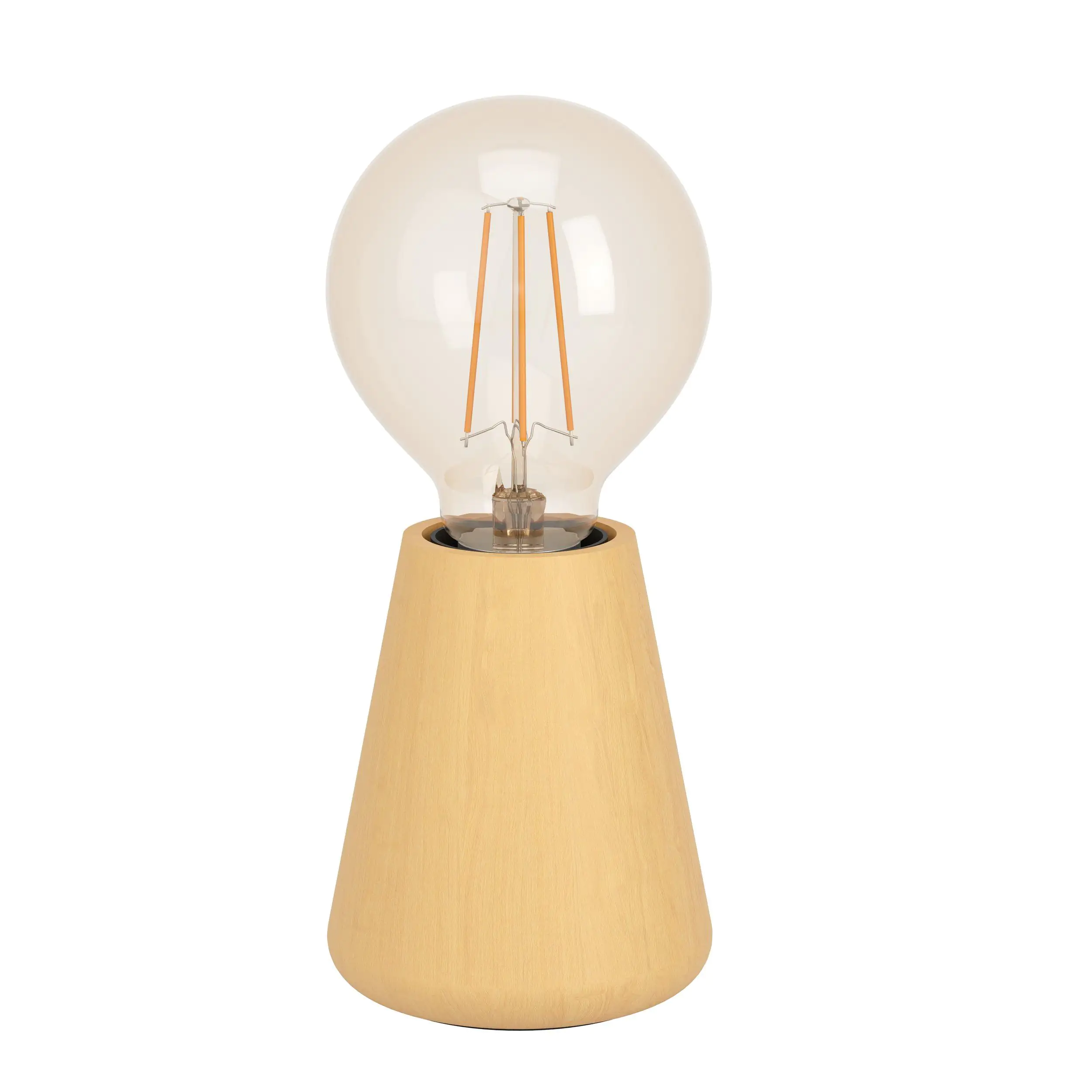 Eglo Tischlampe Asby 10 x 8,5 cm hellbraun