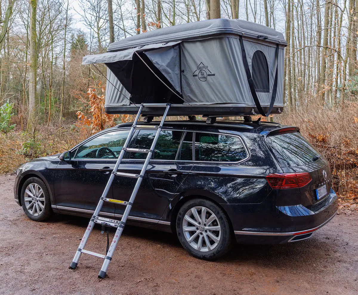 TPV Hartschalen Autodachzelt für 2 Personen
