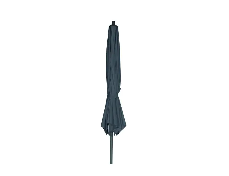 Siena Garden Mittelstockschirm Avio anthrazit, Ø 350 cm