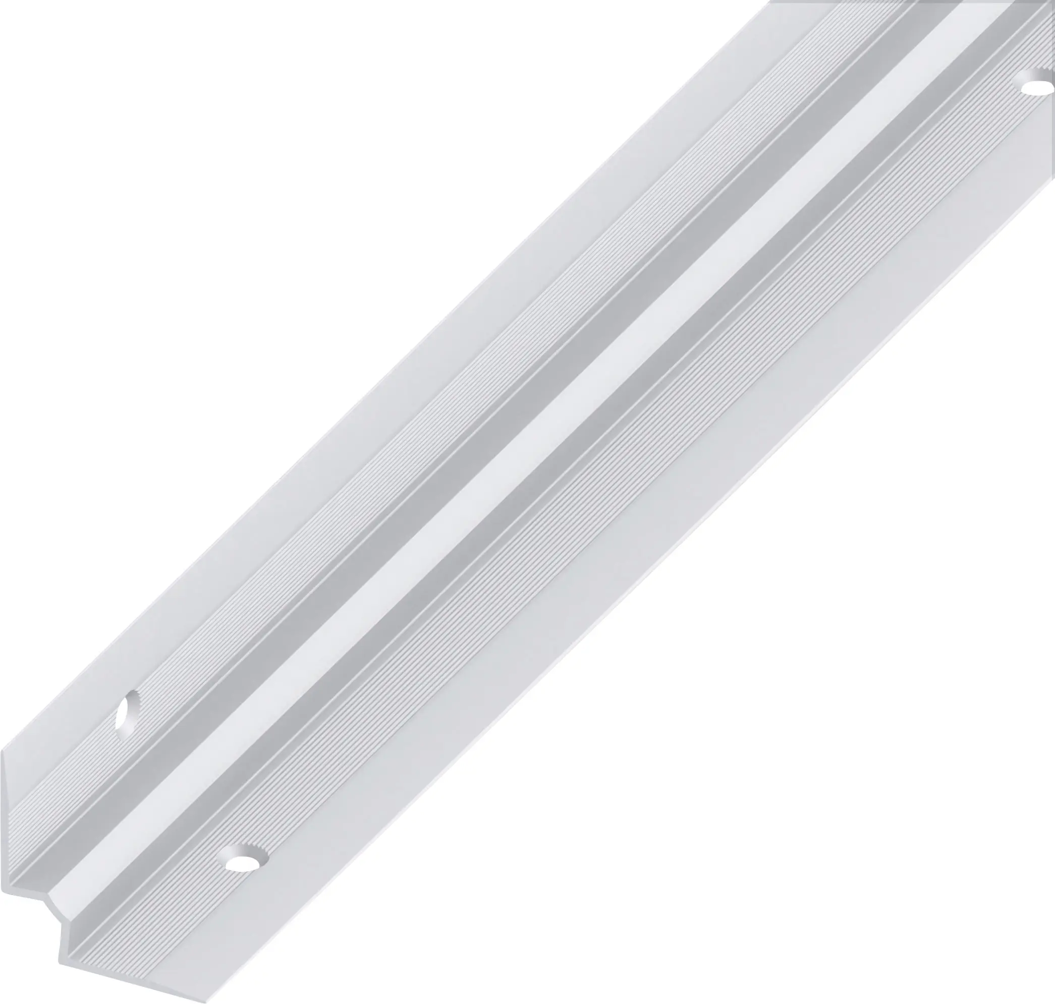 alfer Treppen-Innenwinkel-Abschluss-Profil 1 m, 27.3 x 5 mm Alu silber