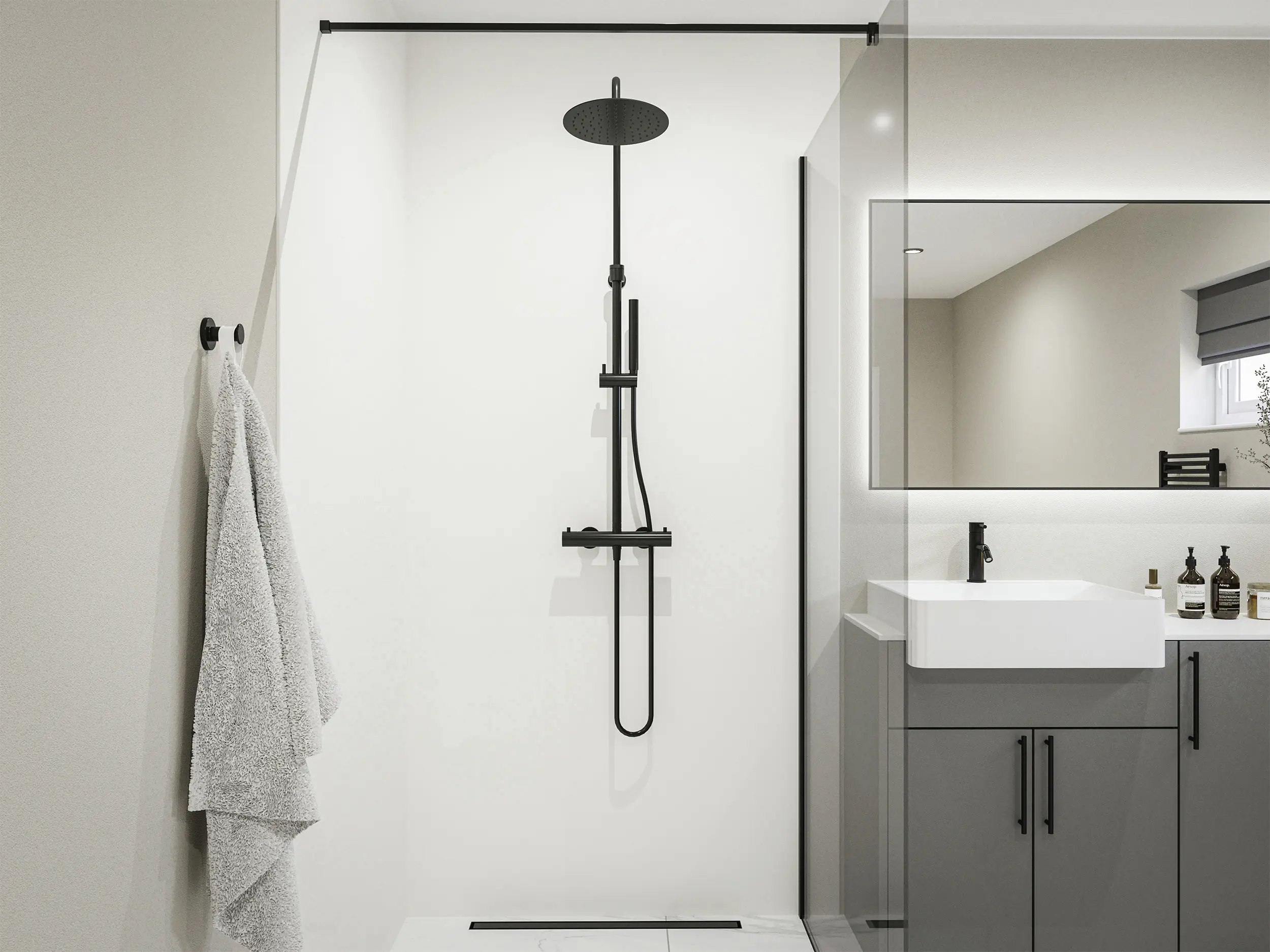 Wetwall Elite Wandpaneel  Artico 60 x 242 cm mit Nut & Feder