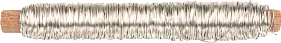 Glorex Wickeldraht silberfarben 0,5 mm x 50 m