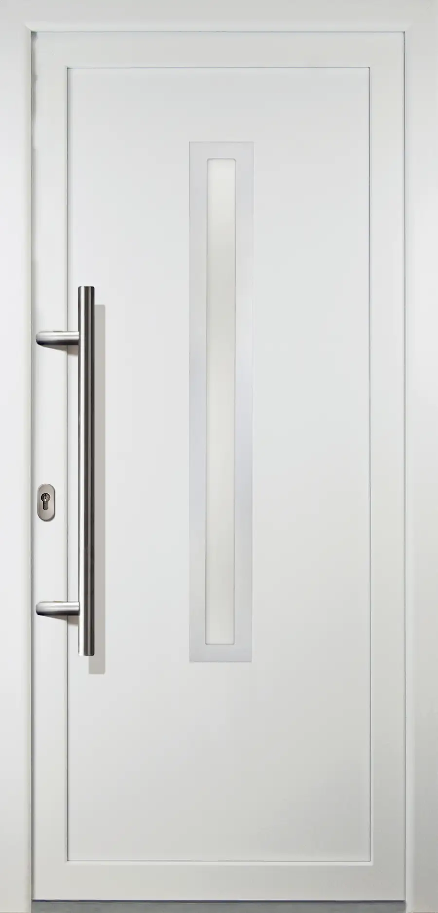 Meeth Haustür Signum PVC Modell 70 98 x 200 cm, DIN links, weiß