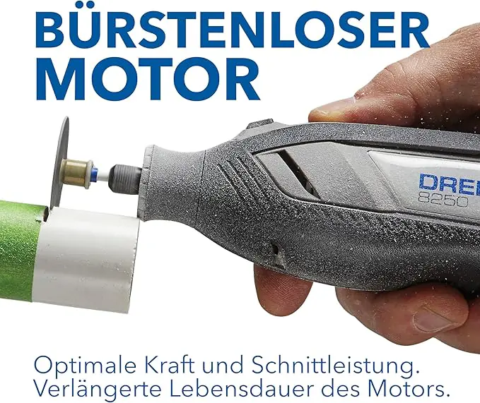 Dremel Akku-Multitool 8250-5 12V 2 Ah mit 5-teiligem Zubehör