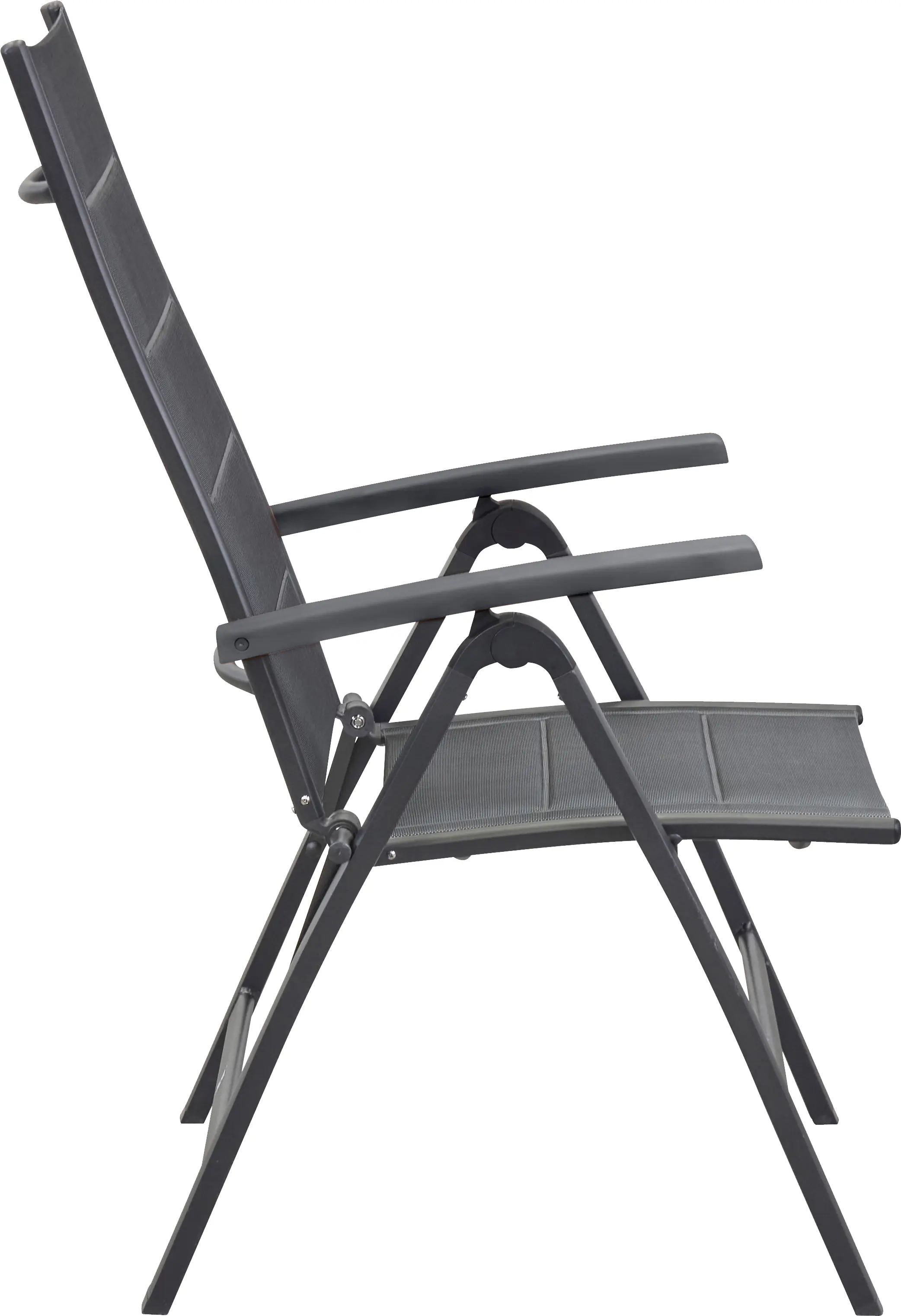 Gartenstuhl Aluminium Unicamo klappbar anthrazit