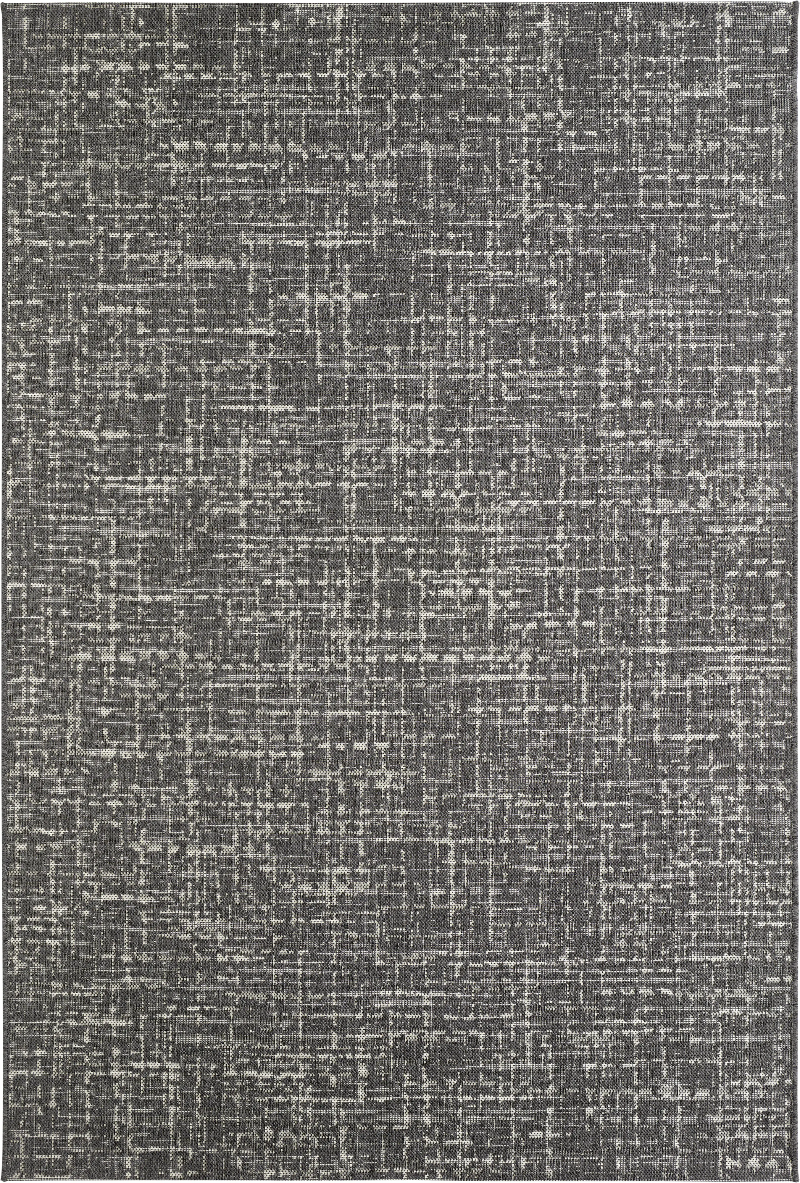 Teppich Oakland 160x230 cm Anthrazit-Creme