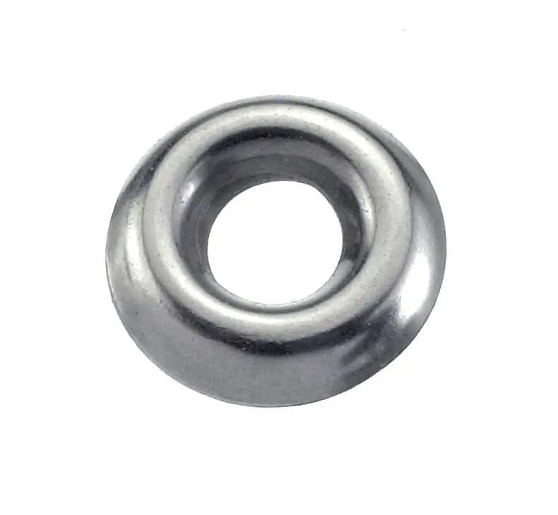 Connex Schraubenrosetten 11 x 4 mm - 30 Stück Edelstahl