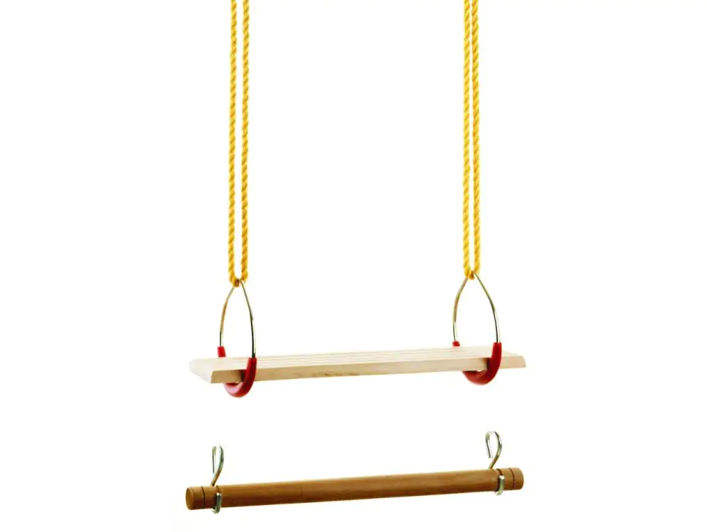 Conacord Turngeräte-Set Brettschaukel, Trapez, 2 Turnringe