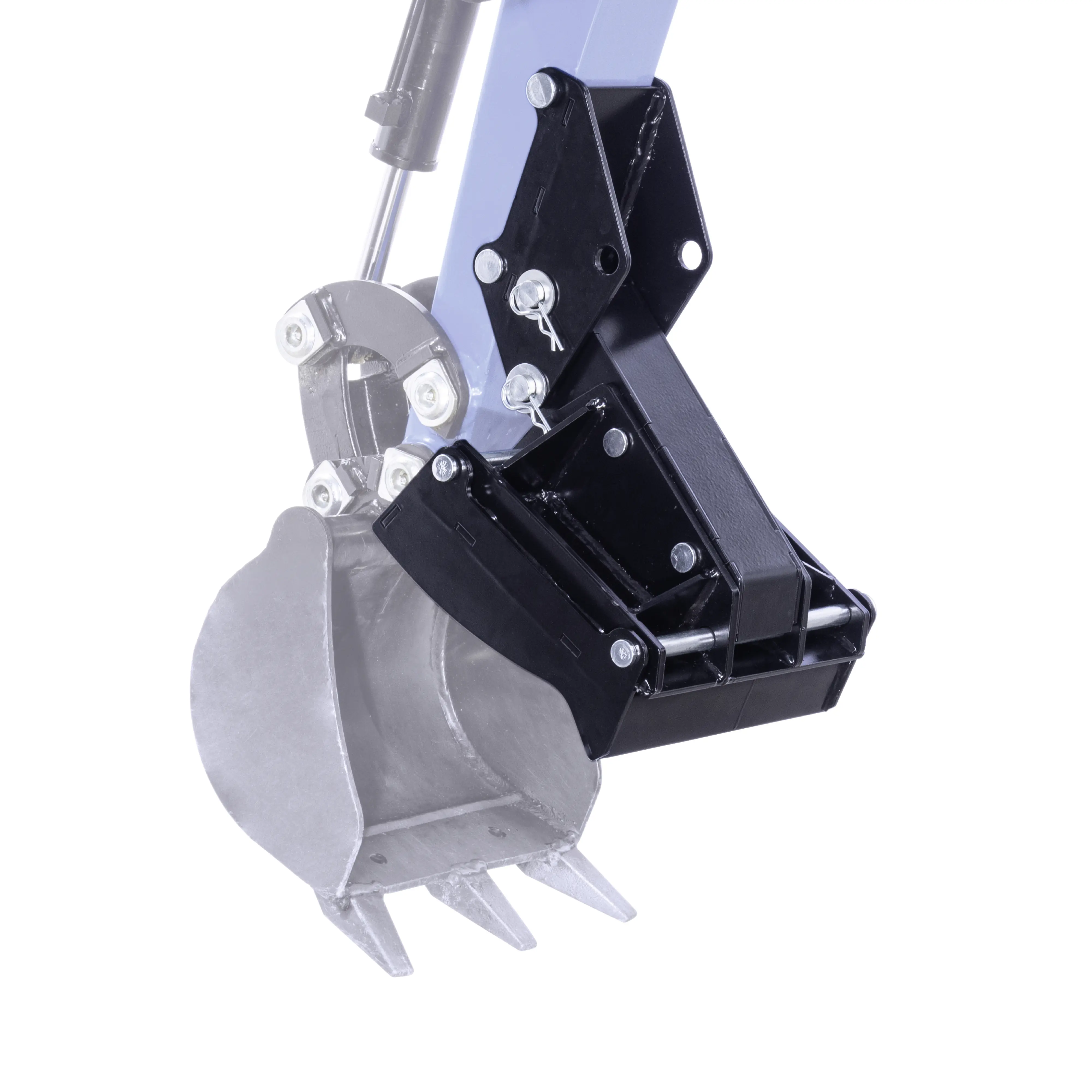 Scheppach Mini-Bagger EXC815 XXL Set inkl. Zubehör 69 cm Spurbreite