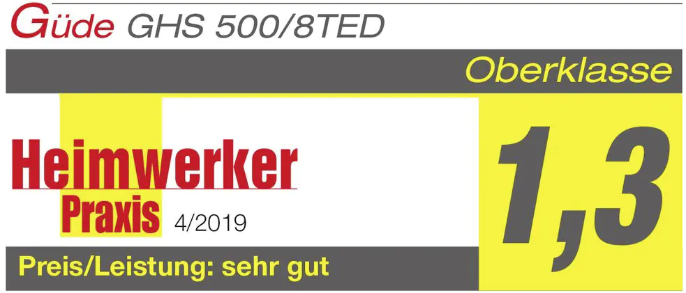 Güde Holzspalter GHS 500/8TED 8 t