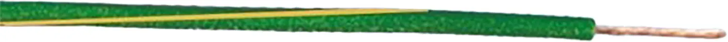 PVC-Aderleitung H07V-U 1,5 - 10 Meter, grün/gelb