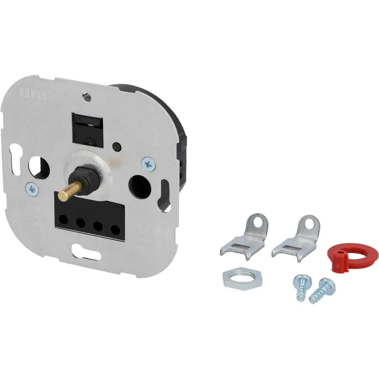 Unitec Schaltereinsatz für LED Dimmer Dreh-Ausschalter, 3 -100 Watt