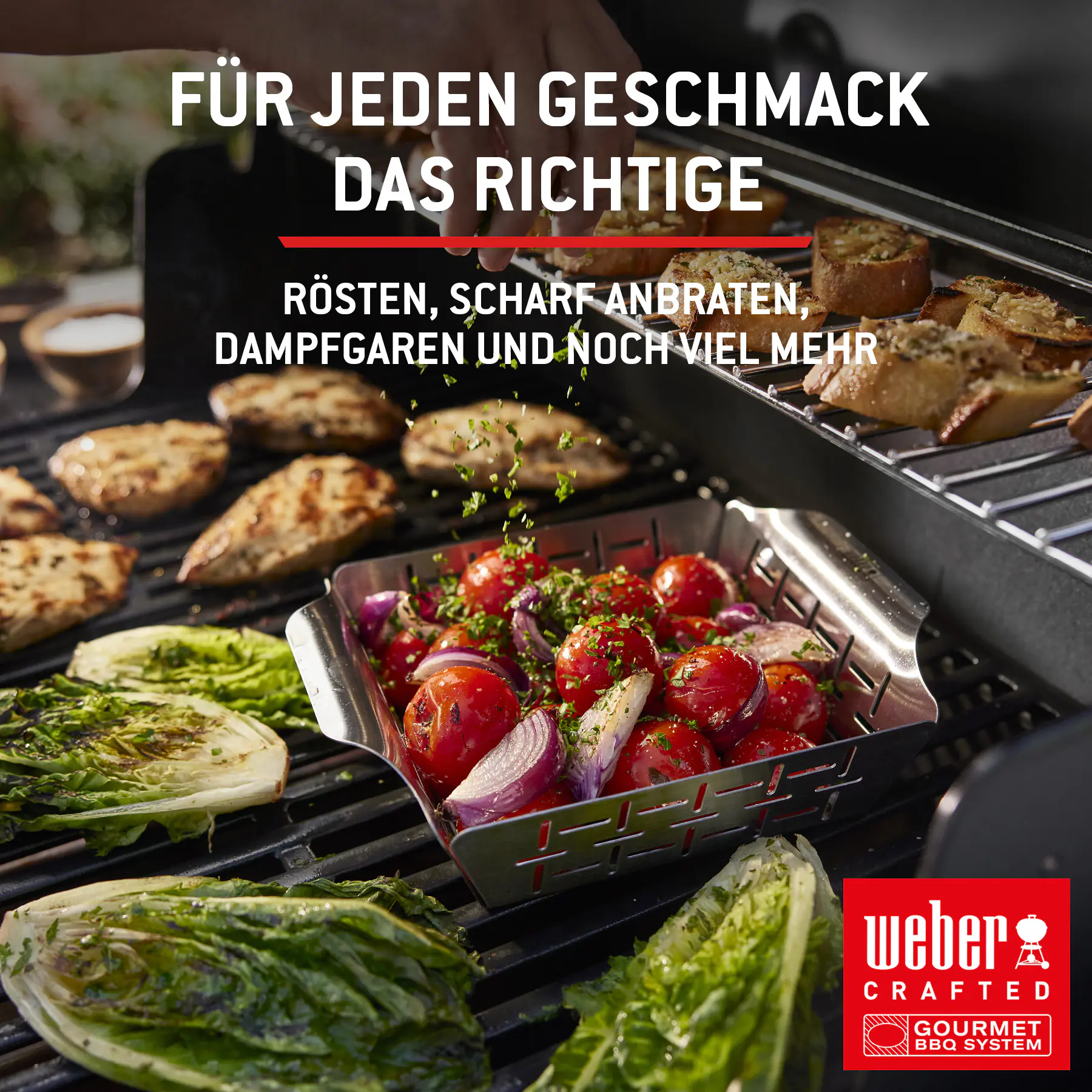 Weber Gasgrill Spirit E-335, Grillfläche: 52 x 44 cm