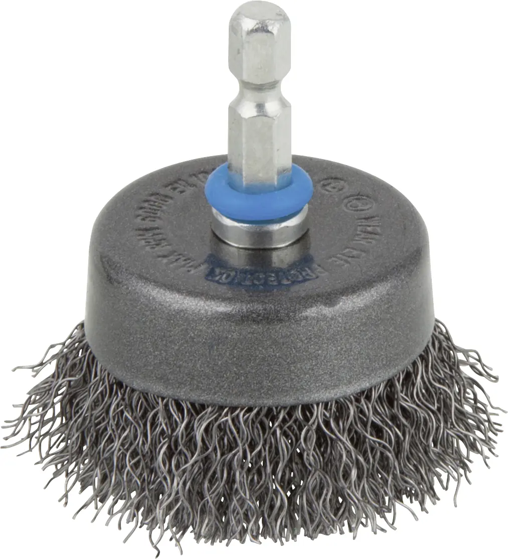 Wolfcraft Topfdrahtbürste Ø 50 mm Schaft Ø 6 mm