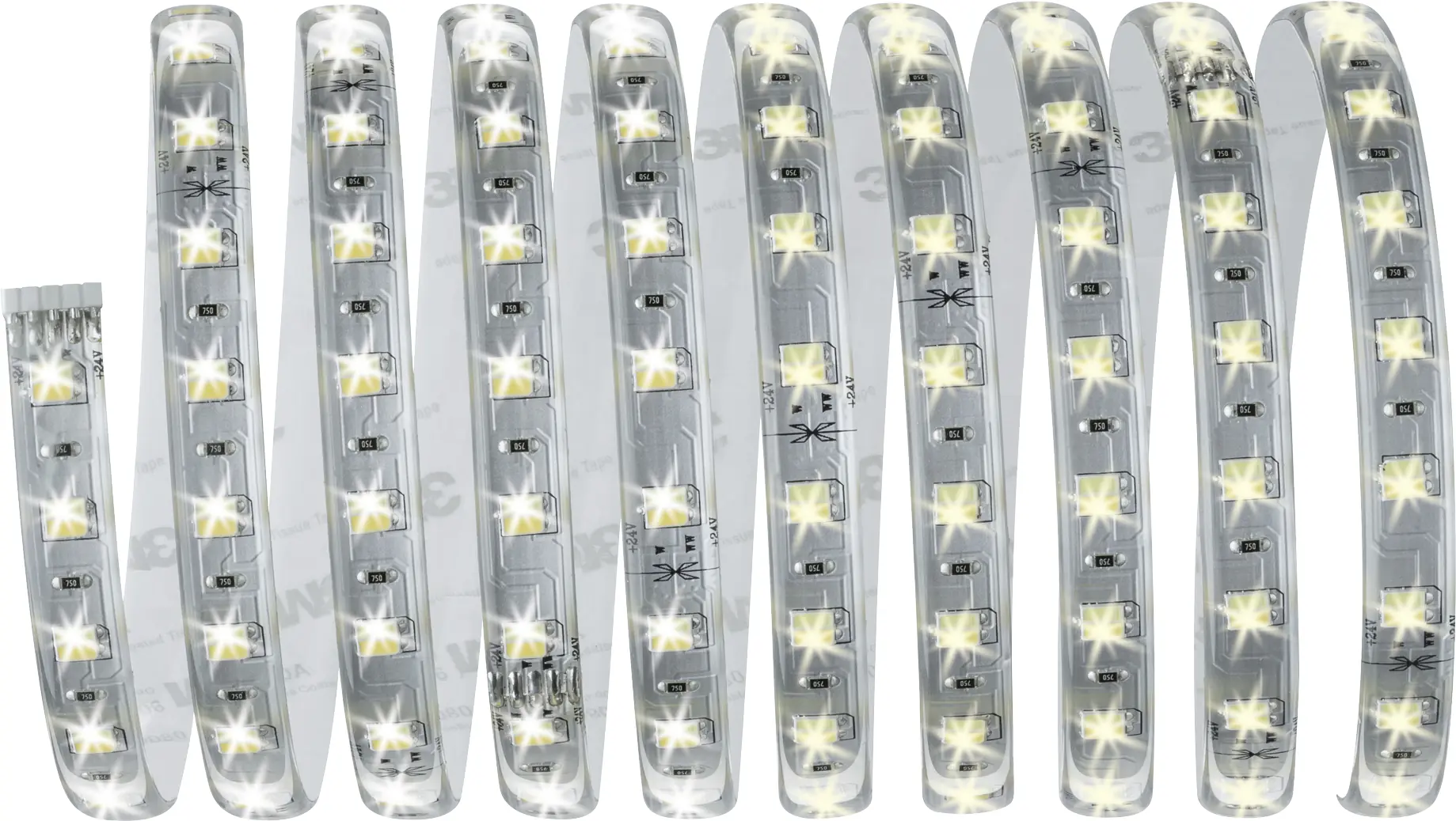 Paulmann MaxLED Basisset Silber 3m Tunablewhite 36VA