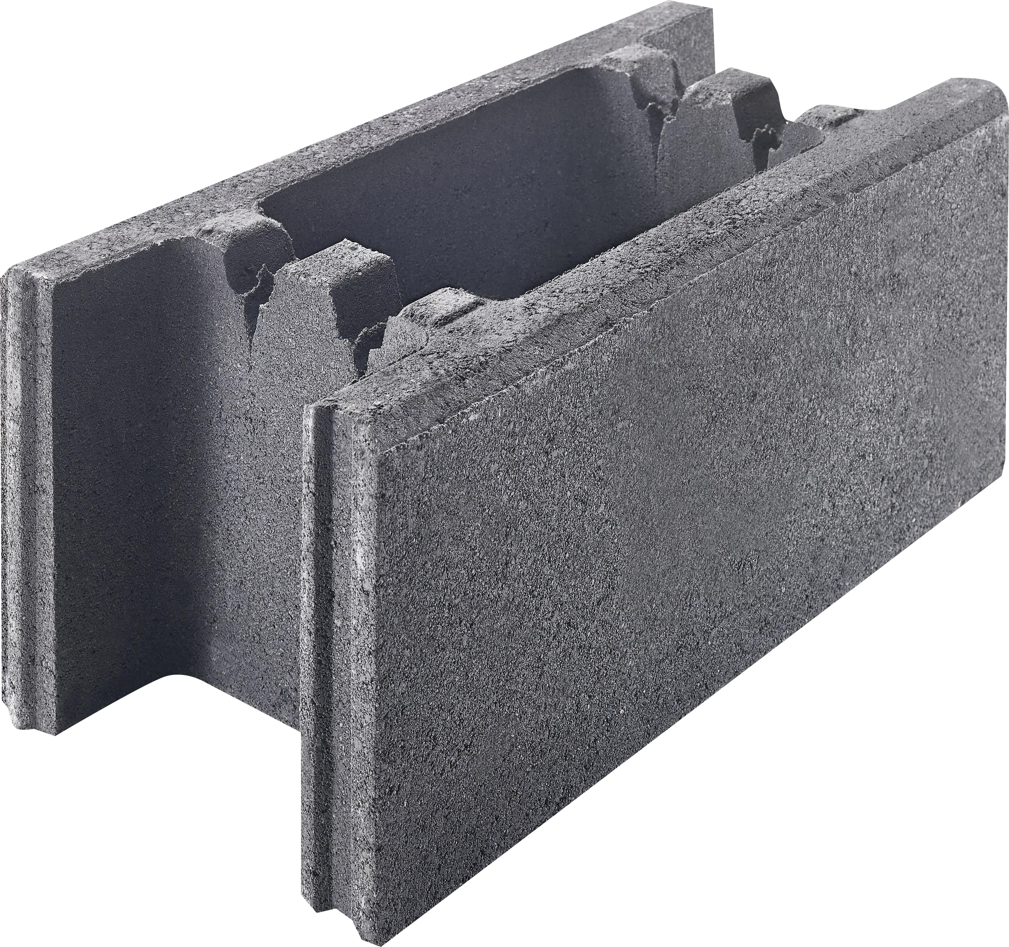 Schalungsstein 50 x 17,5 x 20 cm anthrazit